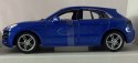 Porsche Macan blue 1:24 model Bburago 21077 SUV