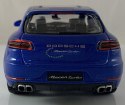 Porsche Macan blue 1:24 model Bburago 21077 SUV