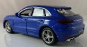 Porsche Macan blue 1:24 model Bburago 21077 SUV