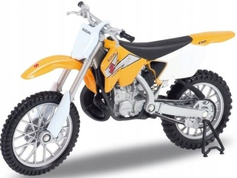 SUZUKI RM 250 motocykl model 1:18 Welly metalowy