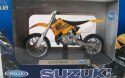 SUZUKI RM 250 motocykl model 1:18 Welly metalowy