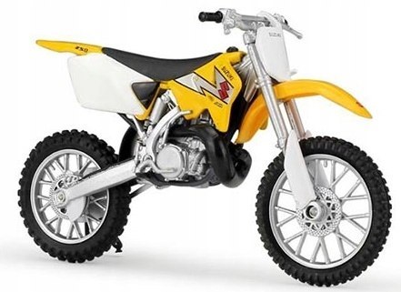 SUZUKI RM 250 motocykl model 1:18 Welly metalowy SUZUKI RM 250 motocykl model 1:18 Welly metalowy