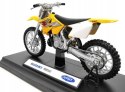 SUZUKI RM 250 motocykl model 1:18 Welly metalowy