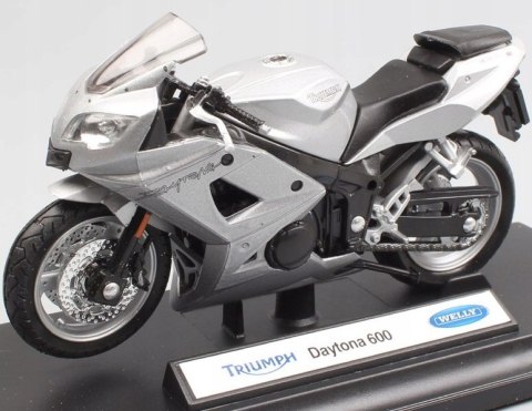 TRIUMPH Daytona 600 motocykl 1:18 Welly metalowy TRIUMPH Daytona 600 motocykl 1:18 Welly metalowy