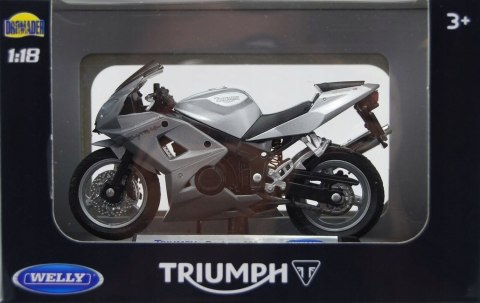 TRIUMPH Daytona 600 motocykl 1:18 Welly metalowy TRIUMPH Daytona 600 motocykl 1:18 Welly metalowy