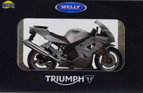 TRIUMPH Daytona 600 motocykl 1:18 Welly metalowy TRIUMPH Daytona 600 motocykl 1:18 Welly metalowy