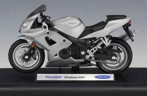 TRIUMPH Daytona 600 motocykl 1:18 Welly metalowy TRIUMPH Daytona 600 motocykl 1:18 Welly metalowy