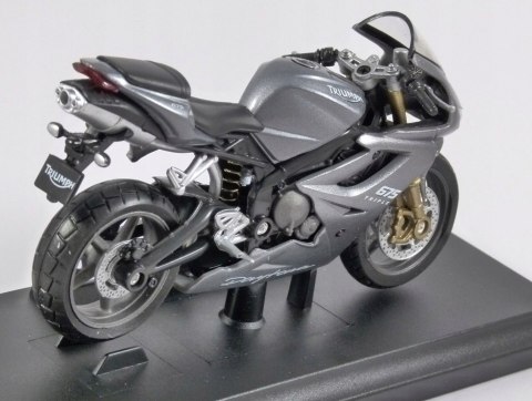TRIUMPH Daytona 675 Triple 1:18 Welly metalowy TRIUMPH Daytona 675 Triple 1:18 Welly metalowy