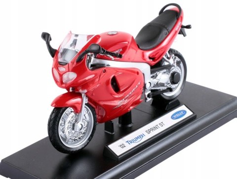 TRIUMPH Sprint ST 2002 model 1:18 Welly metalowy TRIUMPH Sprint ST 2002 model 1:18 Welly metalowy