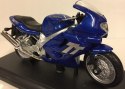 TRIUMPH TT600 motocykl model 1:18 Welly metalowy