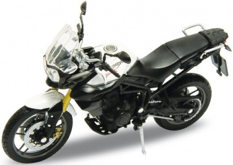 TRIUMPH Tiger 800 motocykl 1:18 Welly metalowy TRIUMPH Tiger 800 motocykl 1:18 Welly metalowy
