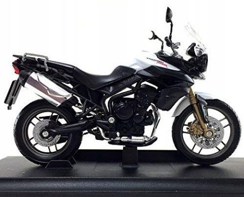 TRIUMPH Tiger 800 motocykl 1:18 Welly metalowy TRIUMPH Tiger 800 motocykl 1:18 Welly metalowy