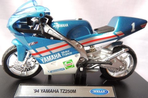YAMAHA TZ 250M 1994 motocykl 1:18 Welly metalowy