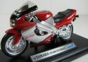 YAMAHA YZF 1000R Thunderace 1:18 Welly metalowy