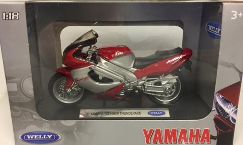 YAMAHA YZF 1000R Thunderace 1:18 Welly metalowy YAMAHA YZF 1000R Thunderace 1:18 Welly metalowy