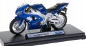 YAMAHA YZF-R1 1999 motocykl 1:18 Welly metalowy
