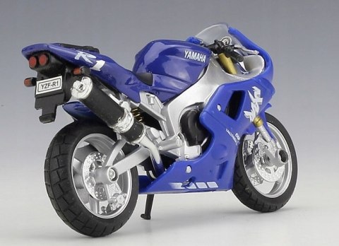 YAMAHA YZF-R1 1999 motocykl 1:18 Welly metalowy YAMAHA YZF-R1 1999 motocykl 1:18 Welly metalowy