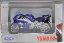 YAMAHA YZF-R1 1999 motocykl 1:18 Welly metalowy