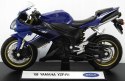 YAMAHA YZF-R1 2008 motocykl 1:18 Welly metalowy