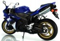 YAMAHA YZF-R1 2008 motocykl 1:18 Welly metalowy