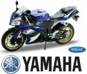 YAMAHA YZF-R1 2008 motocykl 1:18 Welly metalowy