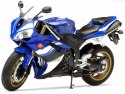 YAMAHA YZF-R1 2008 motocykl 1:18 Welly metalowy