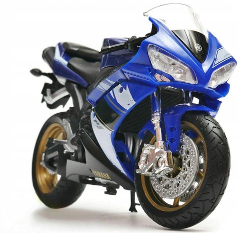 YAMAHA YZF-R1 2008 motocykl 1:18 Welly metalowy YAMAHA YZF-R1 2008 motocykl 1:18 Welly metalowy