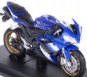 YAMAHA YZF-R1 2008 motocykl 1:18 Welly metalowy