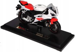 YAMAHA YZF-R6 motocykl model 1:18 Maisto