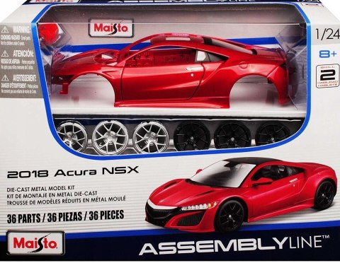 ACURA NSX 2018 model 1:24 do składania Maisto