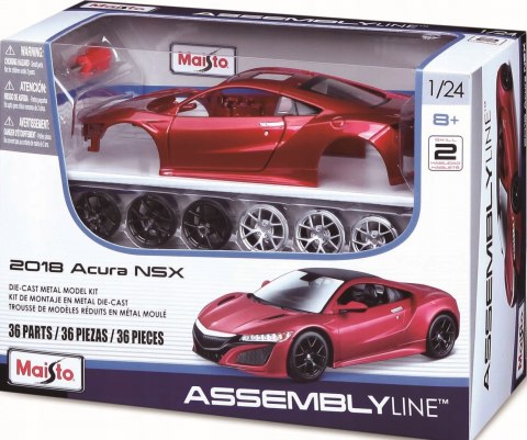 ACURA NSX 2018 model 1:24 do składania Maisto