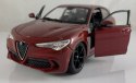 Alfa Romeo Stelvio red 1:24 model Bburago 21086