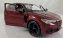 Alfa Romeo Stelvio red 1:24 model Bburago 21086