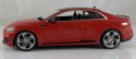 Audi RS 5 coupe czerwony 1:24 model Bburago 21090