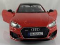 Audi RS 5 coupe czerwony 1:24 model Bburago 21090