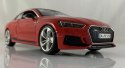 Audi RS 5 coupe czerwony 1:24 model Bburago 21090