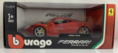FERRARI 458 Italia red model Bburago 26003 FERRARI 458 Italia red model Bburago 26003