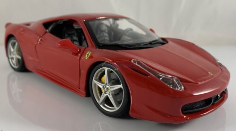FERRARI 458 Italia red model Bburago 26003 FERRARI 458 Italia red model Bburago 26003