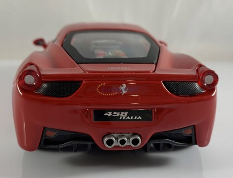 FERRARI 458 Italia red model Bburago 26003 FERRARI 458 Italia red model Bburago 26003