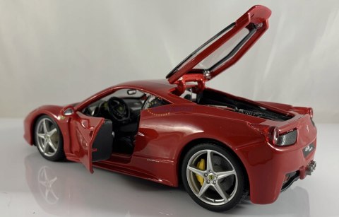 FERRARI 458 Italia red model Bburago 26003 FERRARI 458 Italia red model Bburago 26003