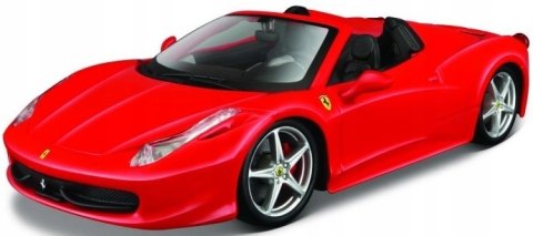 FERRARI 458 Spider czerwony model Bburago 26017