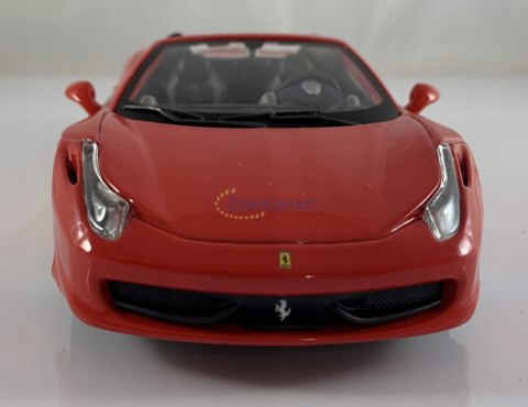 FERRARI 458 Spider czerwony model Bburago 26017 FERRARI 458 Spider czerwony model Bburago 26017