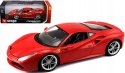 FERRARI 488 GTB red duży model 1:18 Bburago 16008