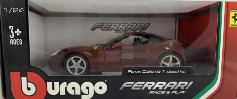 FERRARI California T bordowy model Bburago 26002 FERRARI California T bordowy model Bburago 26002