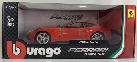 FERRARI F 12 Berlinetta red model Bburago 26007 FERRARI F 12 Berlinetta red model Bburago 26007