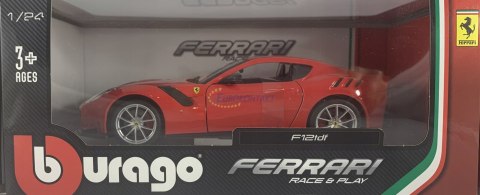 FERRARI F12 TDF czerwony model Bburago 26021 FERRARI F12 TDF czerwony model Bburago 26021
