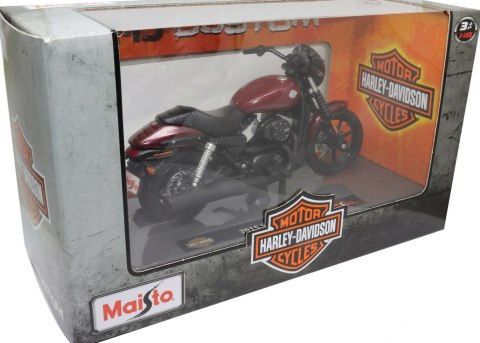 HARLEY DAVIDSON Street 750 2015 1:18 Maisto bordo HARLEY DAVIDSON Street 750 2015 1:18 Maisto bordo