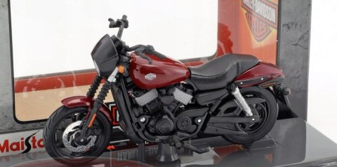HARLEY DAVIDSON Street 750 2015 1:18 Maisto bordo HARLEY DAVIDSON Street 750 2015 1:18 Maisto bordo