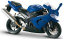 KAWASAKI Ninja ZX-10R motocykl model 1:18 Bburago