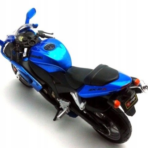 KAWASAKI Ninja ZX-10R motocykl model 1:18 Bburago KAWASAKI Ninja ZX-10R motocykl model 1:18 Bburago